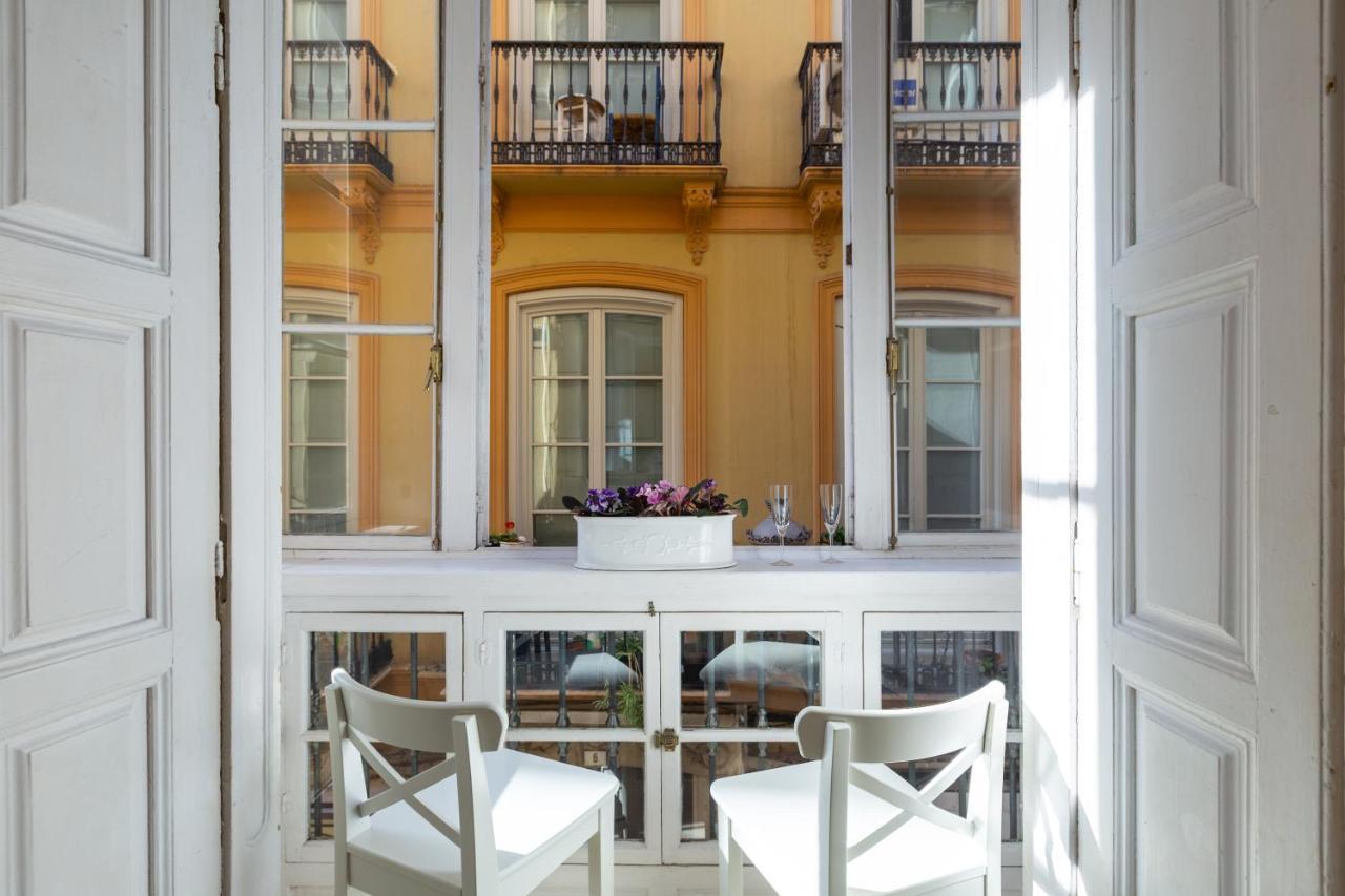 Puerta De Larios: Central Three-Bedroom Apartment With Balconies And Patio Malaga Zewnętrze zdjęcie
